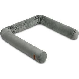 Ochranný mantinel do postýlky - váleček šedý