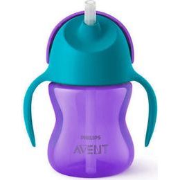 Philips AVENT Hrneček s ohebným brčkem 200 ml dívka
