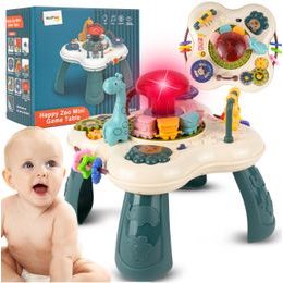 Mini edukační stoleček se světly a zvuky Mini Zoo