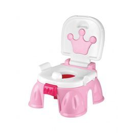 Haunger interaktivní hrající nočník 3v1 Korunka růžový