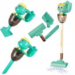 Bezdrátový dětský vysavač dinosaurus zelený