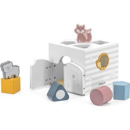 Dřevěná vkládačka se zvířátky Viga