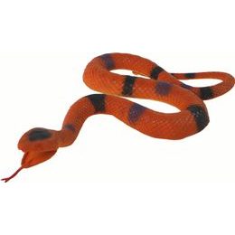 Hnědá housenka vyhýbajícím se překážkám