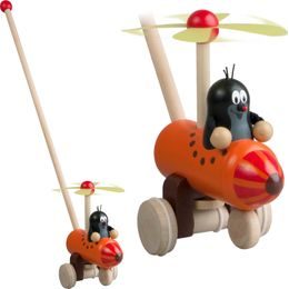 Dřevěné Strkadlo - Krtek a vrtulník