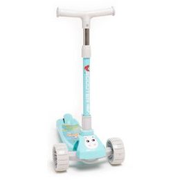 Majlo Toys dětská koloběžka Lovely Mouse se svítícími koly zelená