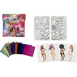 Kreativní sada - módní návrhářka kouzlení fóliovými obrázky