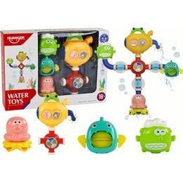 Vodní hračka Přelevací robot + přísavky