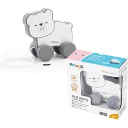 Dřevěná tahací hračka na šňůrce Viga lední mědvěd