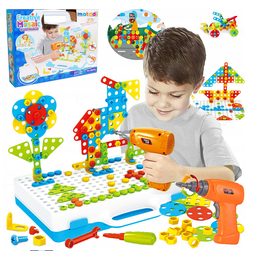 Kreativní mozaika se šroubovákem 263 ks