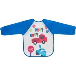 Zástěrka, bryndák nepromakavý s dlouhým rukávem, Hasiči, modrá