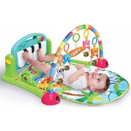 Haunger hrací deka s hrazdou a piankem zelená