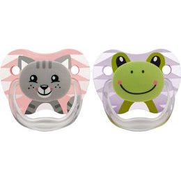 Dr Brown's Ortodontický dudlík Prevent zvířátka, 2ks, 0-6m