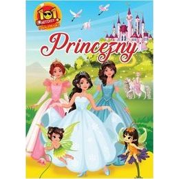Pracovní sešit 101 aktivit s nálepkami Princezny