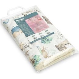 Dětská deka bambusovo-bavlněná 80x100 cm šedá