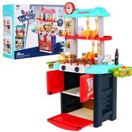 Majlo Toys oboustranná dětská kuchyňka s vodou a párou GuGu Kitchen