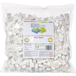 LW Toys Stavebnice pro děti - Základní kostky 2x2