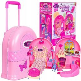 Doris přenosný domeček pro panenky s batůžkem Carry Home