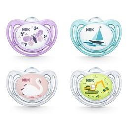 Dudlík silikonový Freestyle 6-18m, 2ks