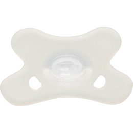 BIBS DE LUX - Silikonový dudlík, 0 - 36 m, vanilkový