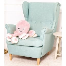 Plyšová chobotnice Monty 60 cm - růžová