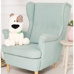 Plyšový pejsek Fredy 50 cm - bílý