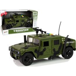 Vojenské vozidlo na setrvačník