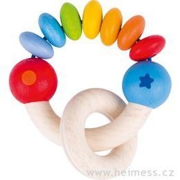 Duha půlkruh - hračka pro miminka (Heimess soft colors)