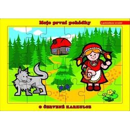 Puzzle deskové O Červené Karkulce 24 dílků Moje první pohádky