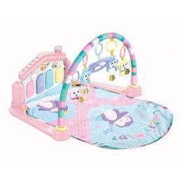 Haunger hrací deka s piankem Fitness Rack růžová