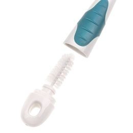 Akuku Silikonový kartáč 2v1 výměnná hlavice