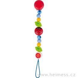 Beruška - šňůra na dudlík (Heimess soft colors)