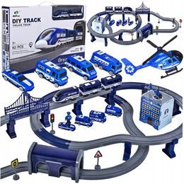 Doris policejní vláčkodráha na baterie 92 dílků Police Train