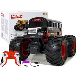 Autobus na dálkové ovládání Bigfoot černý 1:18