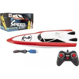 Motorový člun do vody RC na baterie + dobíjecí pack