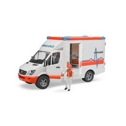 Bruder 02536 MERCEDES BENZ Sprinter sanitka s figurkou záchranáře