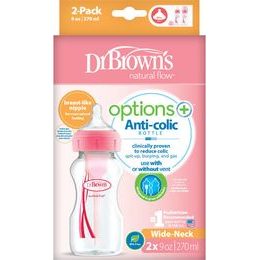 DR.BROWNS - Láhev antikolik Options+ široké hrdlo 2x150ml plast