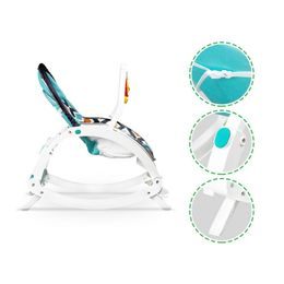 Ecotoys jídelní židlička 3v1 modrá