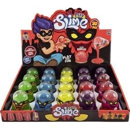 Sliz - hmota s pěnovými kuličkami 4 barvy