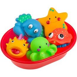 Tullo Tullo Mořská zvířátka do vody ve vaničce - 5 ks