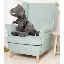 Plyšový dinosaurus Dino 100 cm šedý