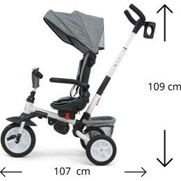 Tříkolka Kinderkraft Aston zelená