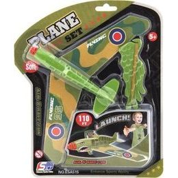 Vojenský vrtulník se světly černý