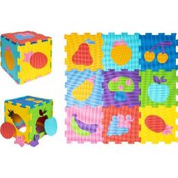SMILY PLAY Dětské pěnové puzzle, podložka Ovoce