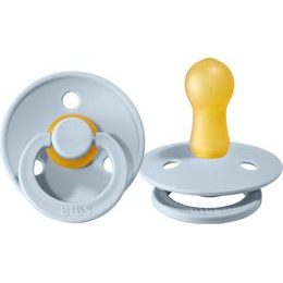 BIBS DE LUX - Silikonový dudlík, 0 - 36 m, vanilkový