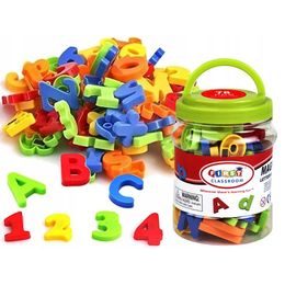Majlo Toys magnetická písmenka a číslice 78 kusů First Classroom