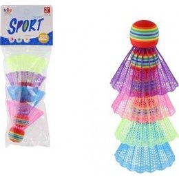 Košíčky na badminton barevné 4ks