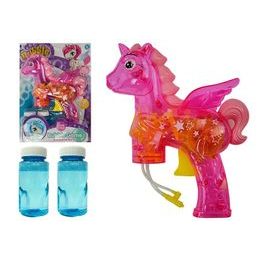 Majlo Toys bublifuk se světýlkem Unicorn růžový