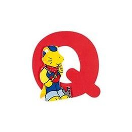 Dřevěné písmeno Q