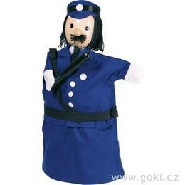 Maňásek na ruku - policista