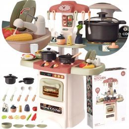 Doris dětská mini kuchyňka se zvuky a tekoucí vodou Fashion Kitchen - růžová